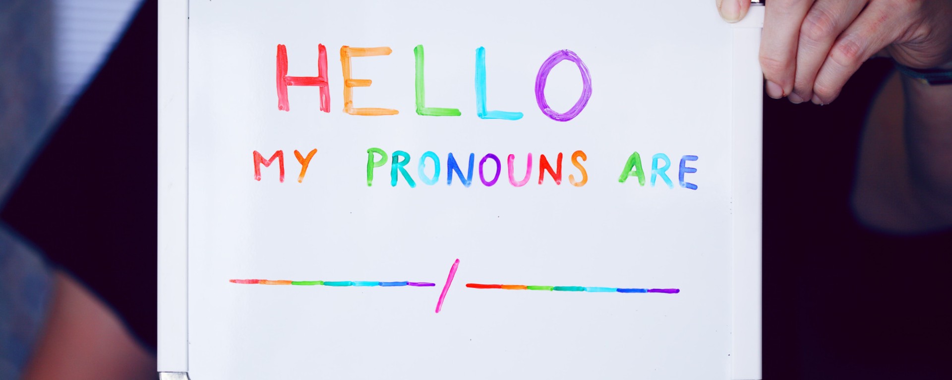 Pronouns. Image: Sharon McCutcheon via Unsplash